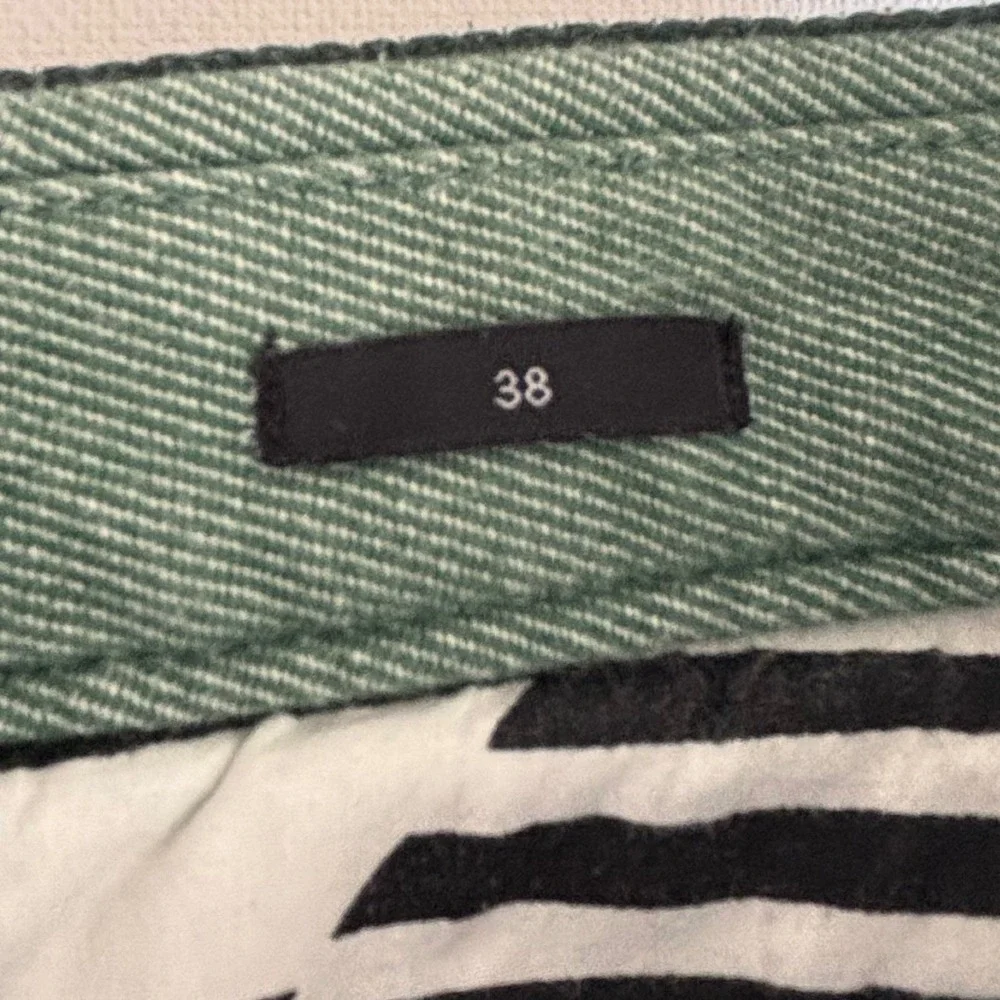 Volcom‎ Mens Chino Shorts Size 38 Green Blue Colorblock Striped Twill Skate Surf